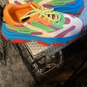 Steve Madden Colorful Athletic Sneakers